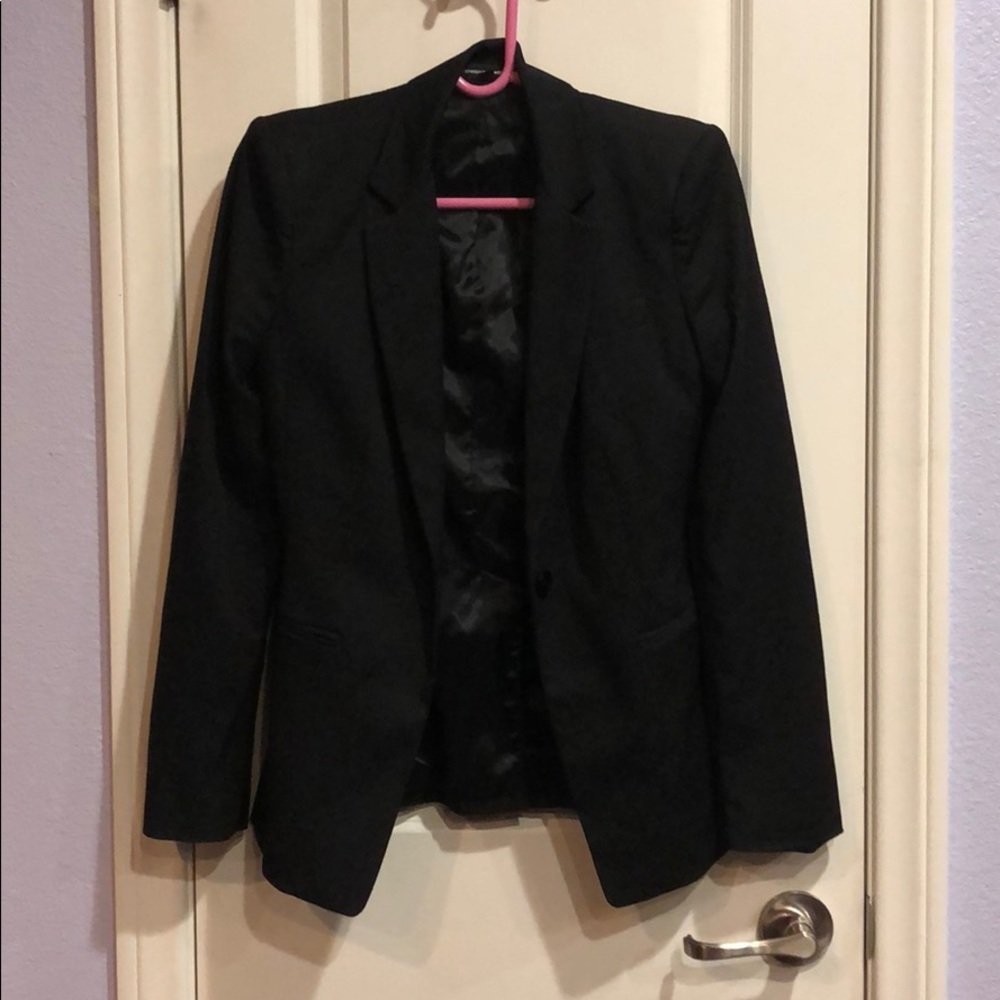 Express suit jacket with shoulder pads size 2